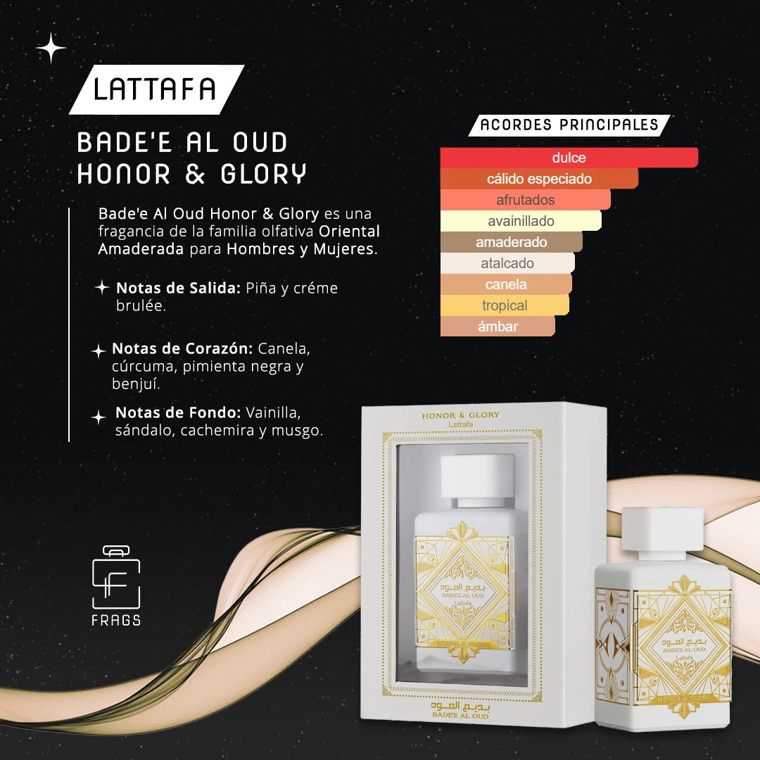 Body Spray Bade'e Al Oud Honor & Glory