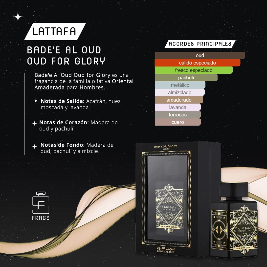 Body Spray Bade'e Al Oud For Glory