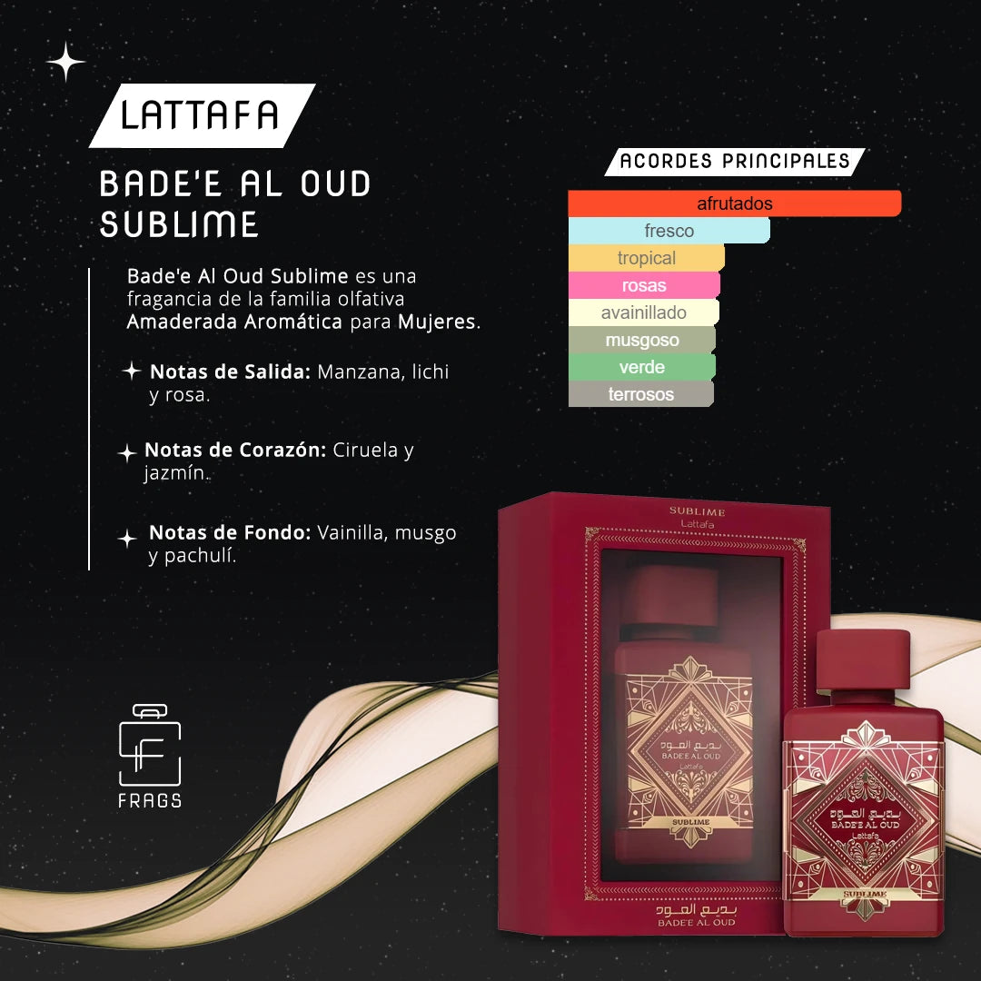 Body Spray Bade'e Al Oud Sublime