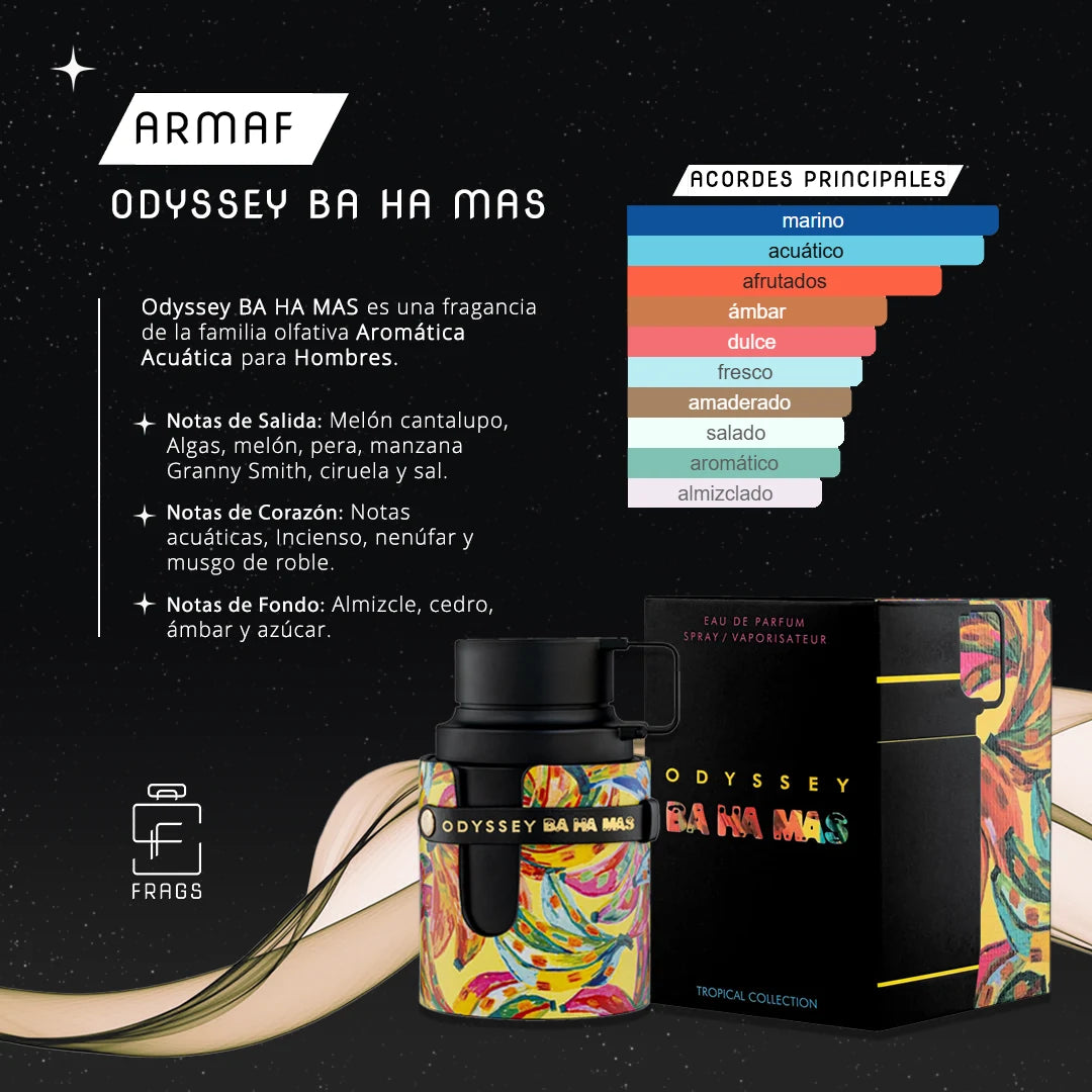 Body Spray Odyssey BA HA MAS