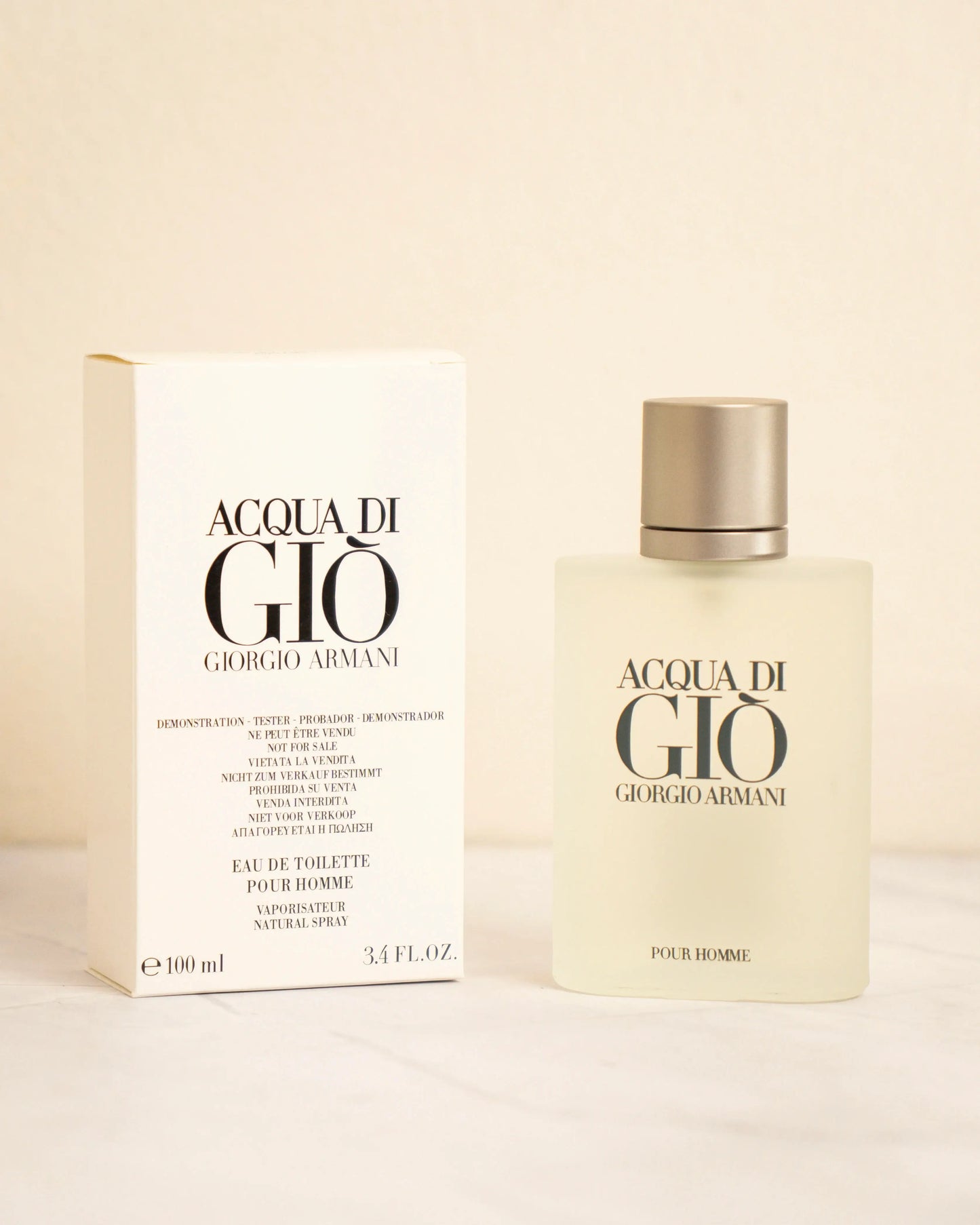 Tester Acqua di Giò