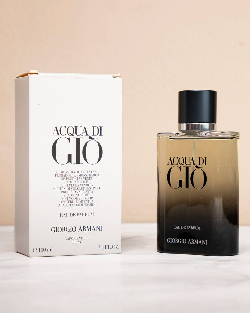 Tester Acqua di Giò EDP