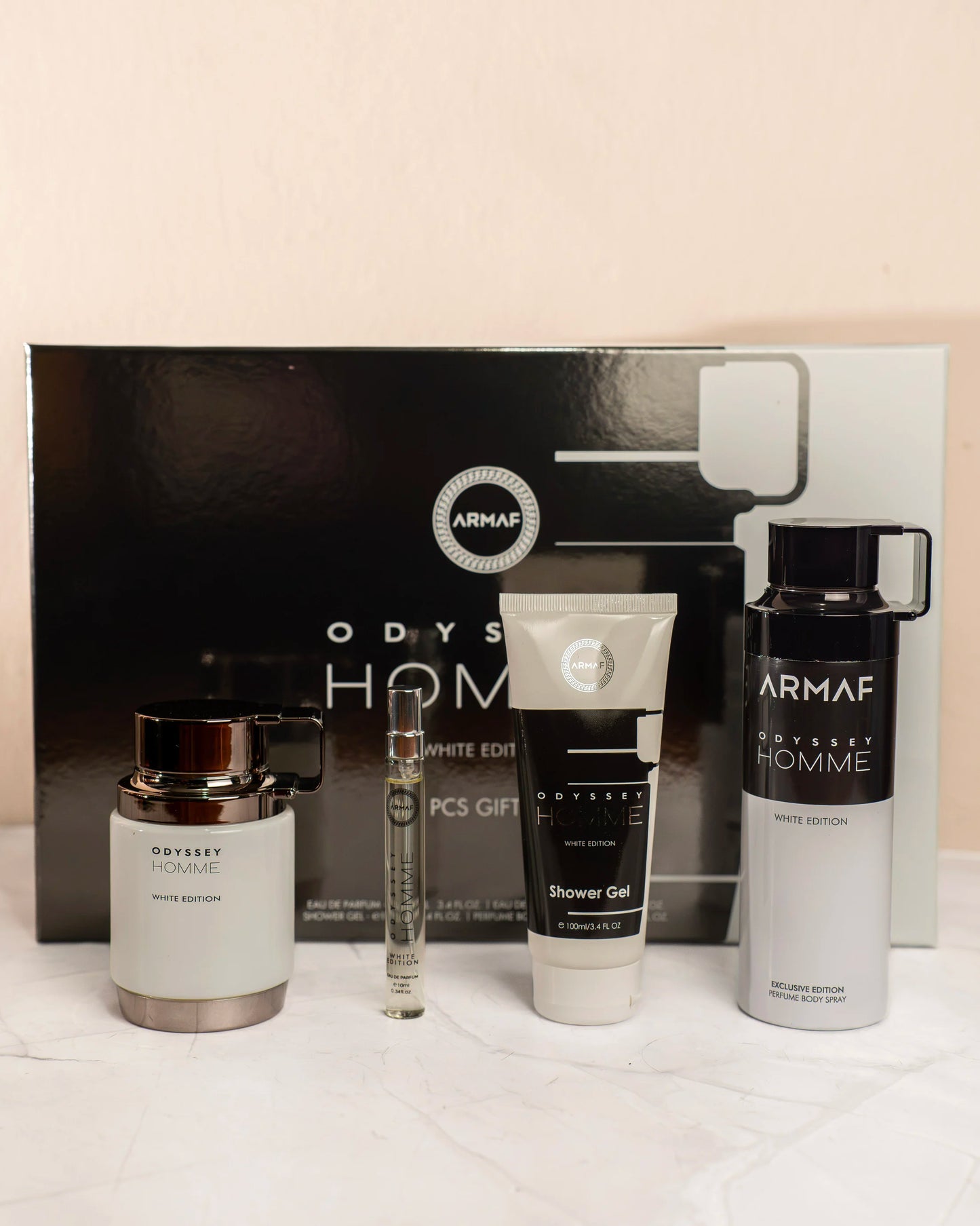 Set Odyssey Homme White Edition