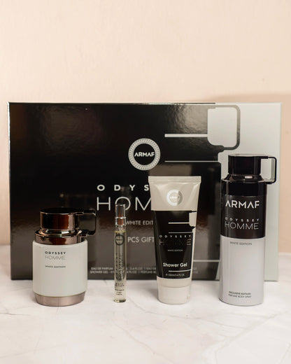 Set Odyssey Homme White Edition