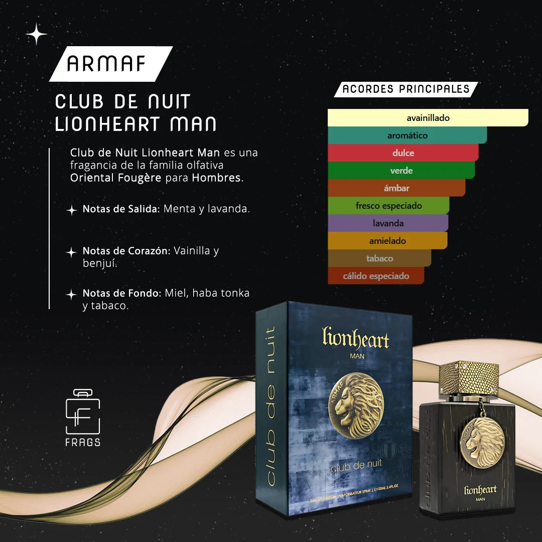 Club De Nuit Lionheart Man