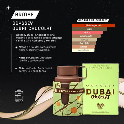 Body Spray Odyssey Dubai Chocolat