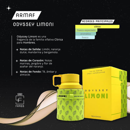 Body Spray Odyssey Limoni
