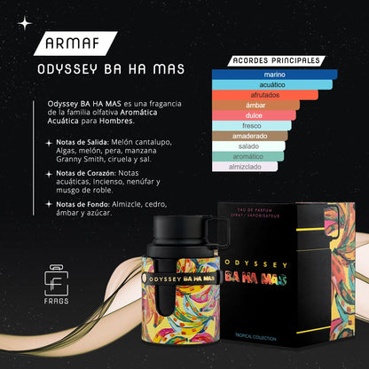 Body Spray Odyssey BA HA MAS