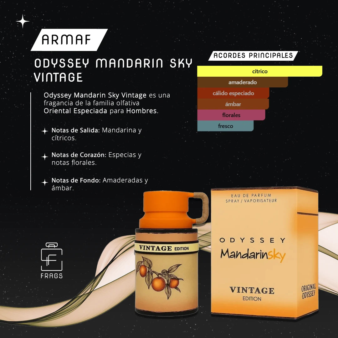 Odyssey Mandarin Sky Vintage