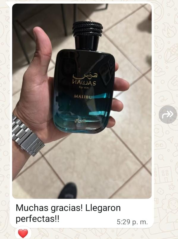 Resena de cliente por WhatsApp